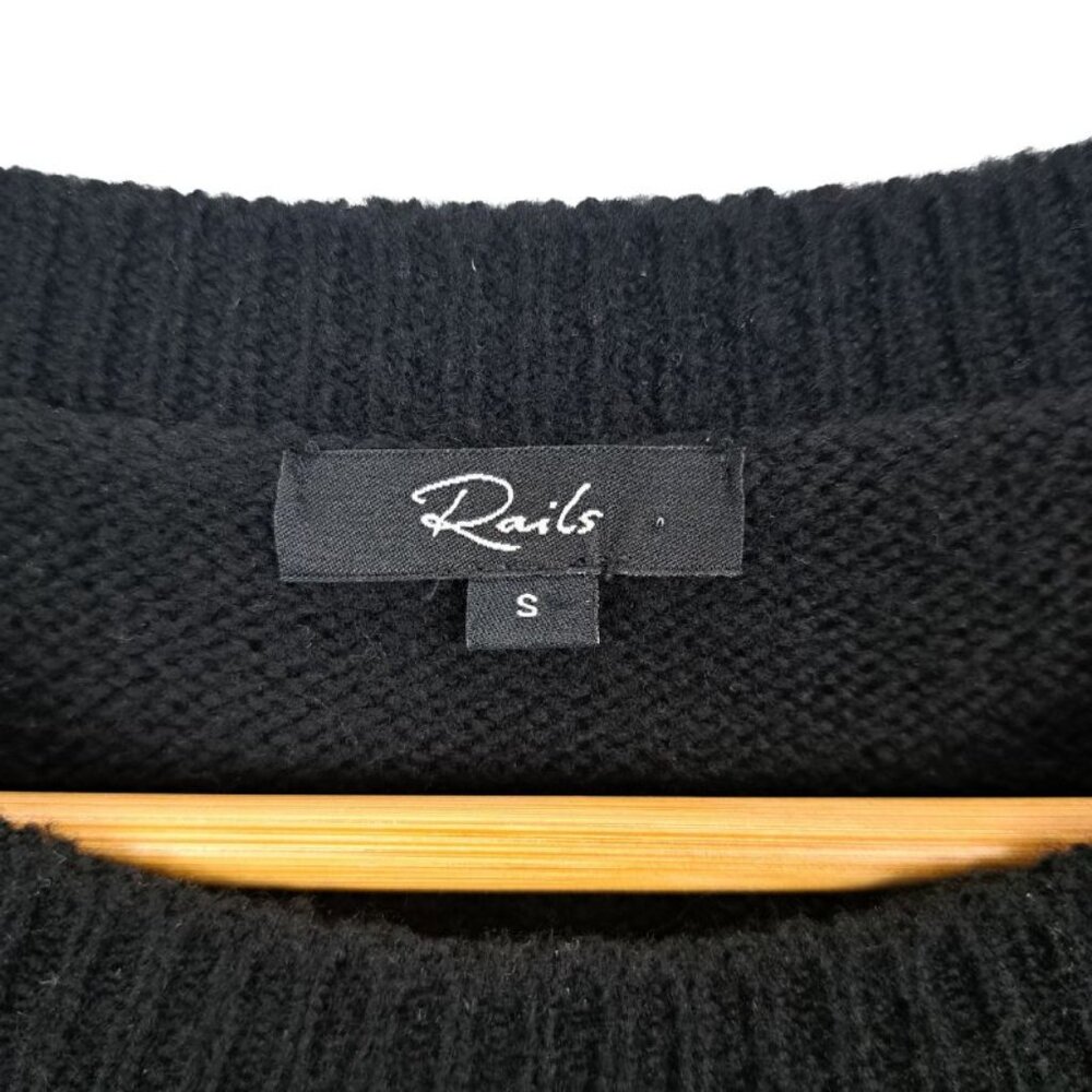 Rails Perci Metallic Star Wool Blend Sweater Size S - Picture 6 of 9